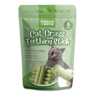 Cat Grass Teething Stick