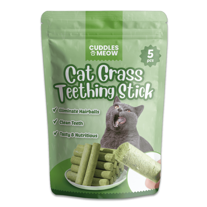 Cat Grass Teething Stick